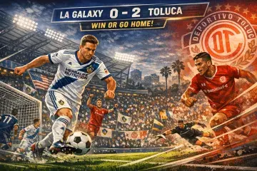LA Galaxy Chase Precise Turnaround Against Toluca at Home
